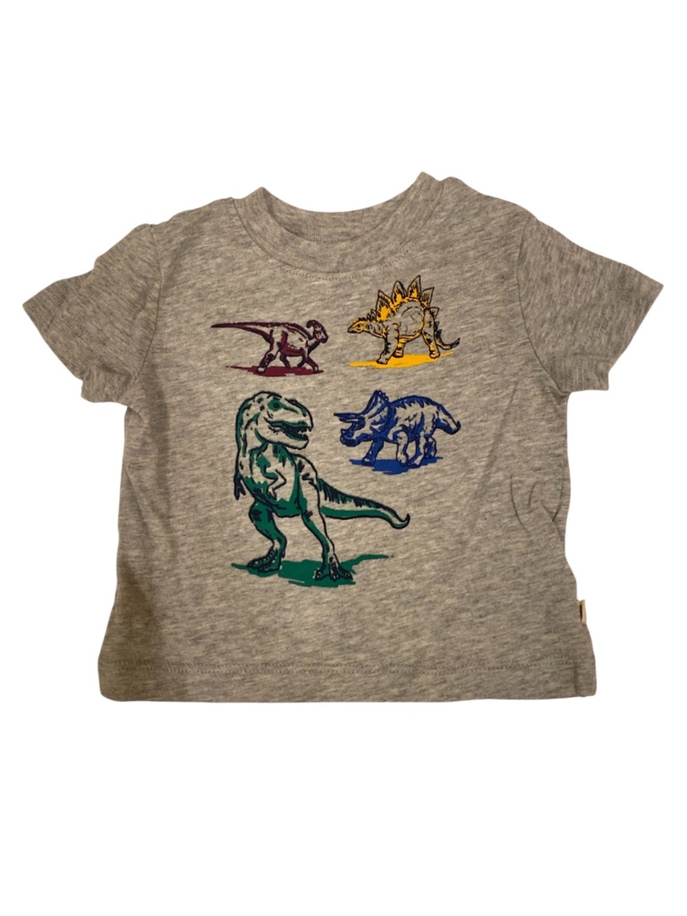 Baby Gap (NEW) Baby Boys' 2 Pieces Dino & Space Pocket T-Shirt Size 3-6 Months - Picture 2 of 3